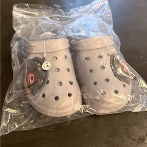 Kids Gray Clogs